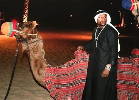 is floyd mayweather being held in dubai.